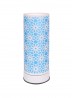Daisy Flower Cut-out Cylinder Fragrance Touch Lamp with Gift Box